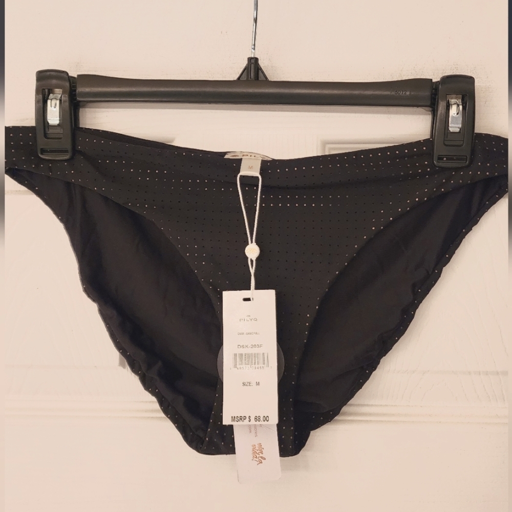 PilyQ Basic Full Bottom In Dusk/Black Size Med - Picture 3 of 11